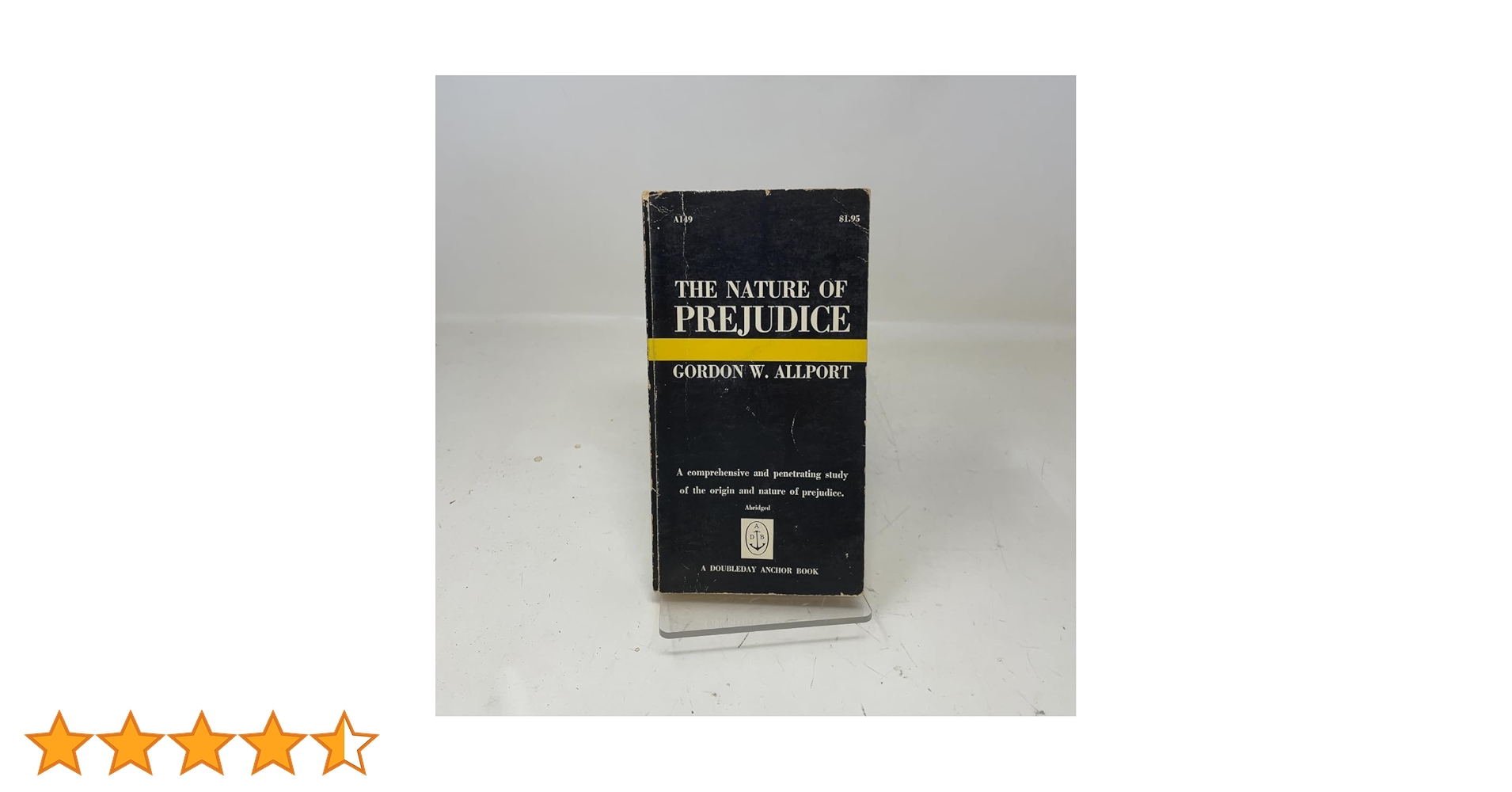 Amazon.co.jp: Nature of Prejudice : Allport, Gordon W.: 洋書